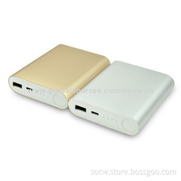 Emergency Mobile Phone Chargers with 8,500mAh Capacity, 5V, 1A Input